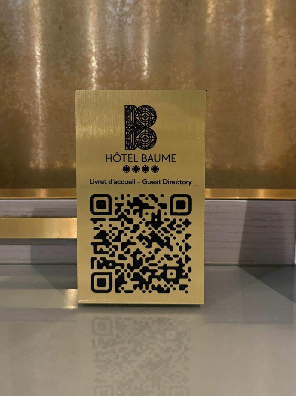 dibond brossé hotelerie