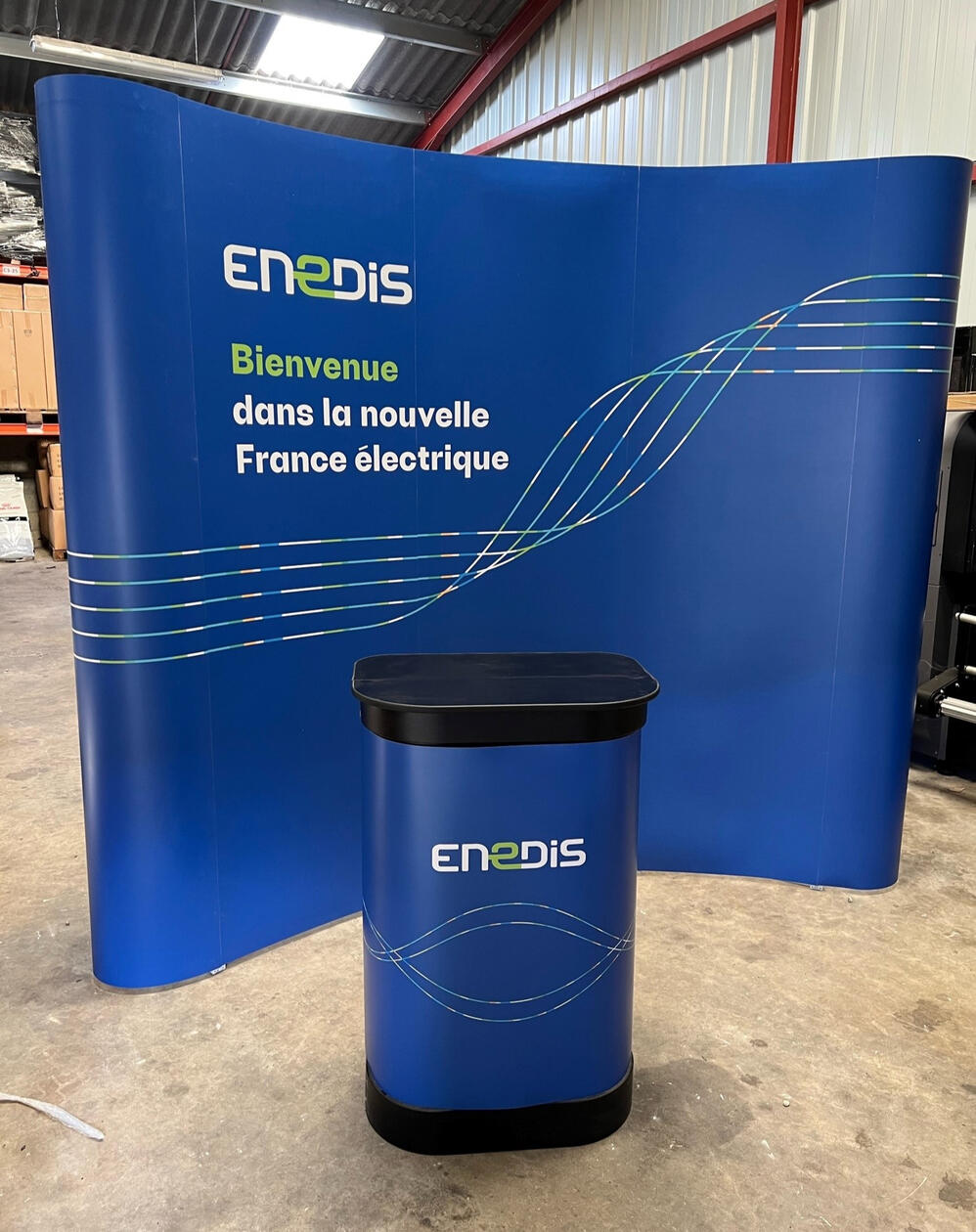 PLV stands Enedis communication